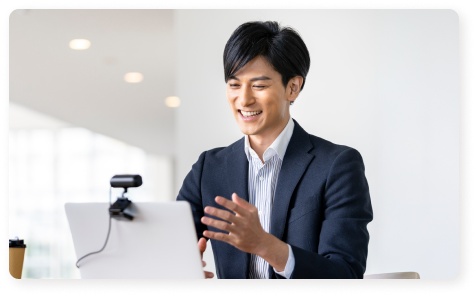 候補者主導のAI面接