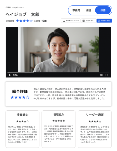 求人情報掲載＞西葛西店の求人情報一覧＞店長候補＞佐藤美咲 (2)